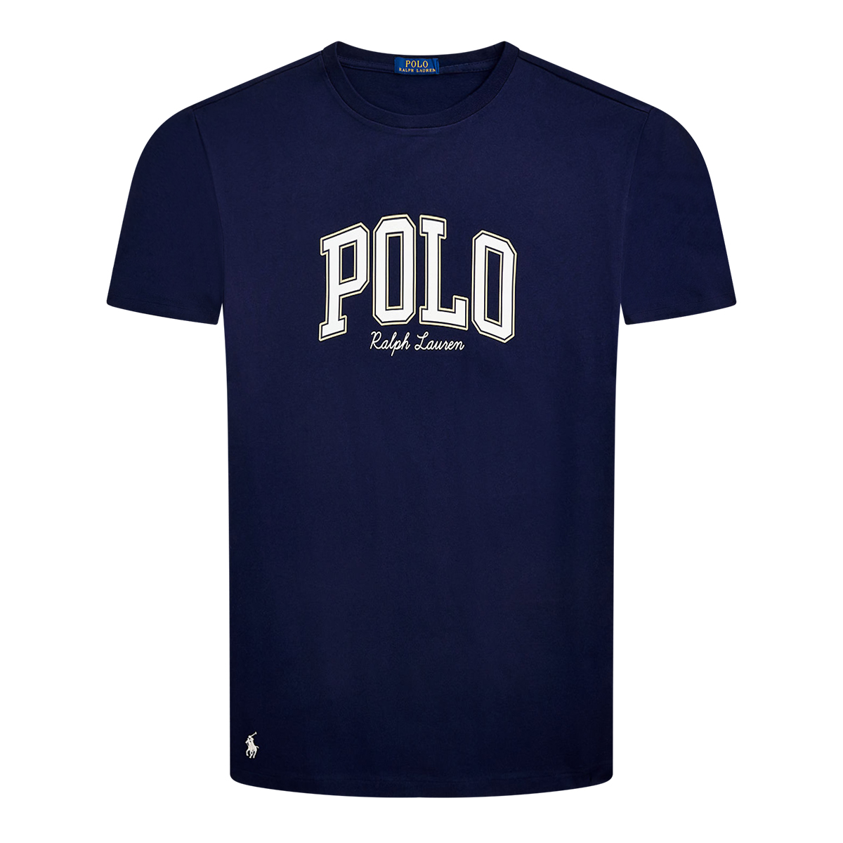 Tシャツ・カットソー POLO RALPH LAUREN Men T Shirts 710795080007096 BLUE Polo Ralph Lauren Logo Embroidered T-shirt | Blue | FARFETCH