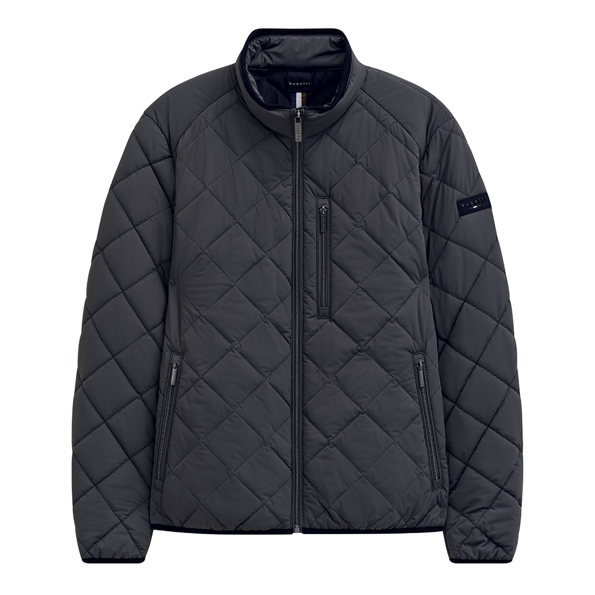 Bugatti Knit/Nylon Quilt Bomber - 7600-45556 390 main image 1