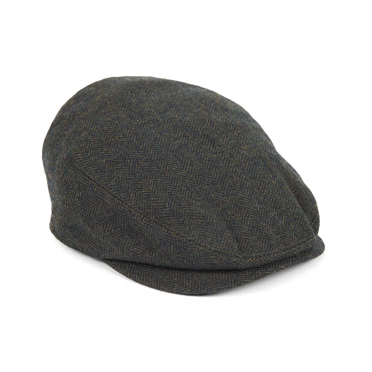 Barbour Barlow Flat Cap Olive Green