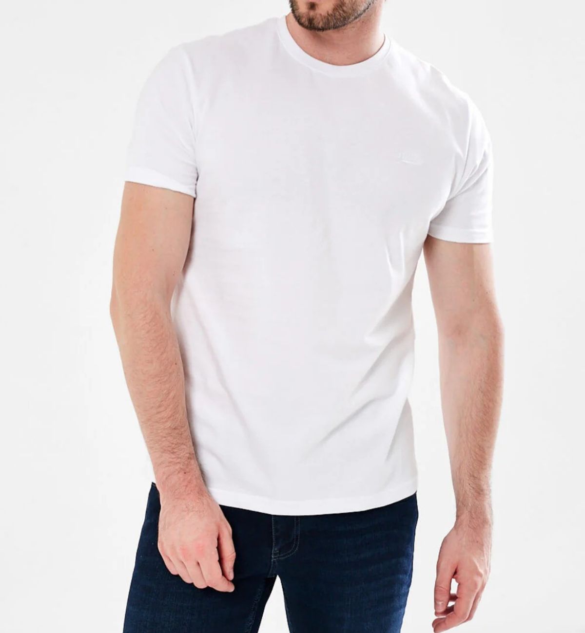 Mineral SS Plain T-Shirt White