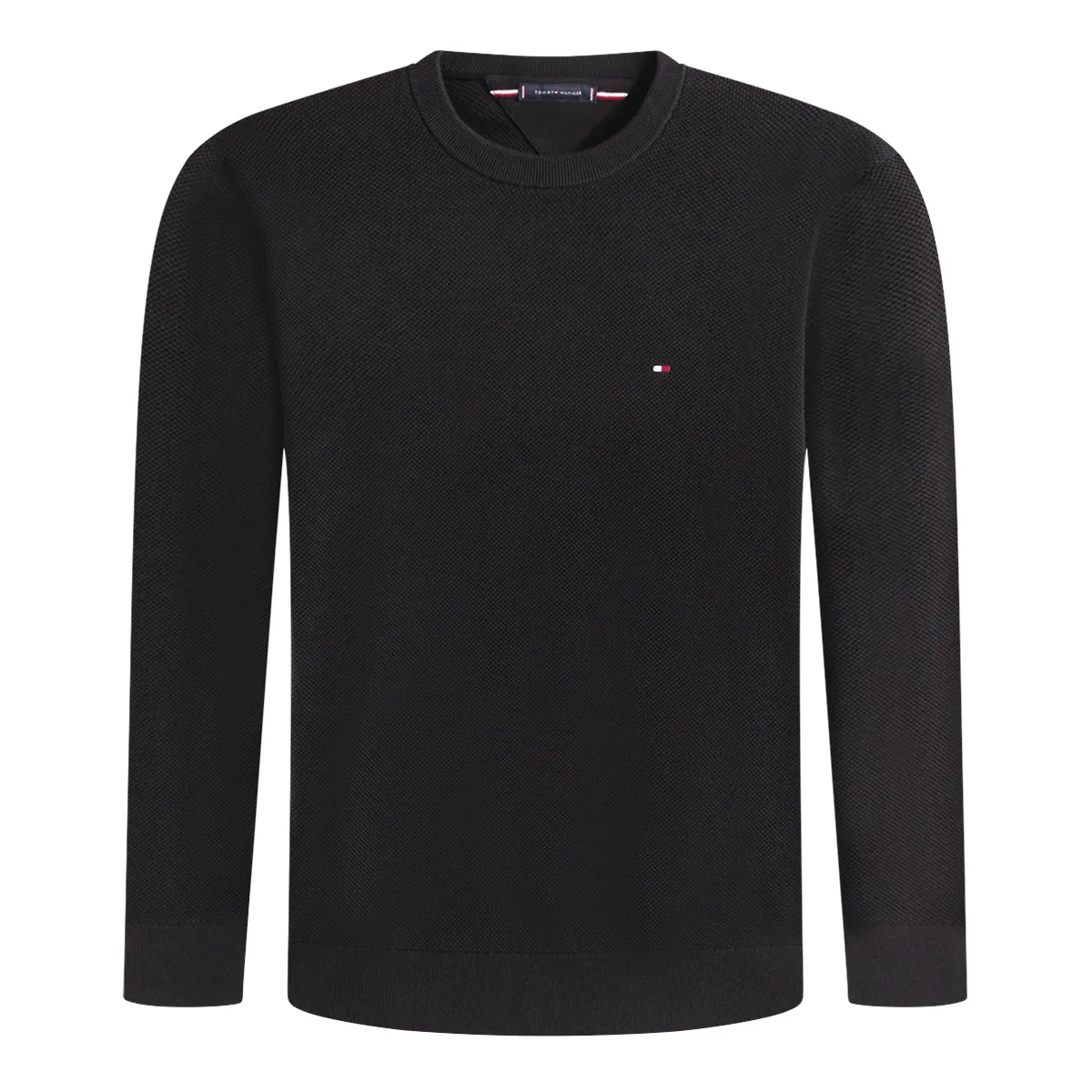 Tommy Hilfiger Ess Structure Knit CN Black