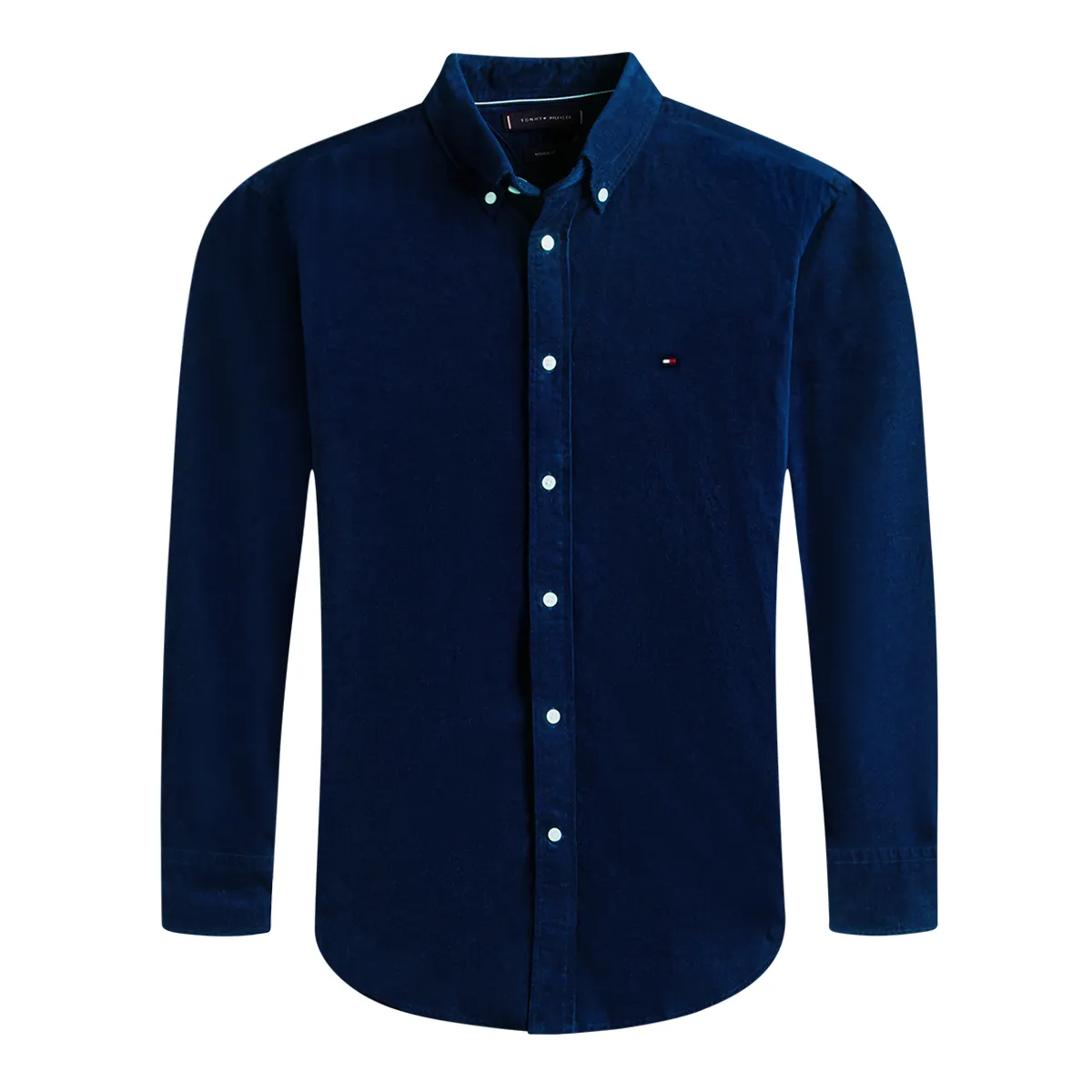 Tommy Hilfiger Solid Corduroy RF Shirt Navy
