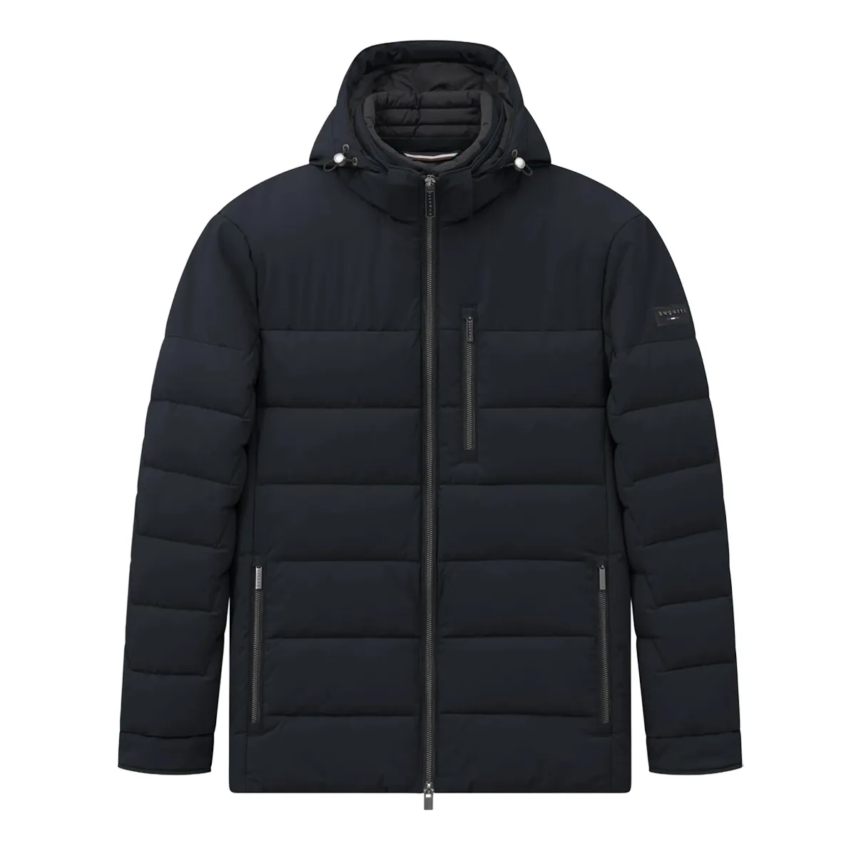 Bugatti Mid Length Hooded Puffer Jacket