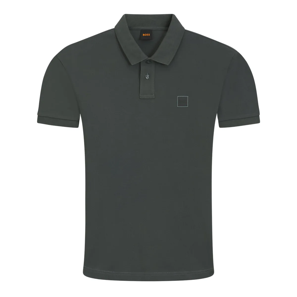 Boss SS Passenger Polo Shirt Open Green AW26