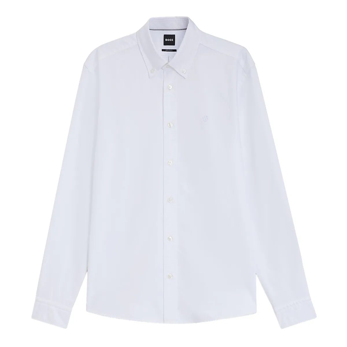 Boss LS Liam BD Shirt White