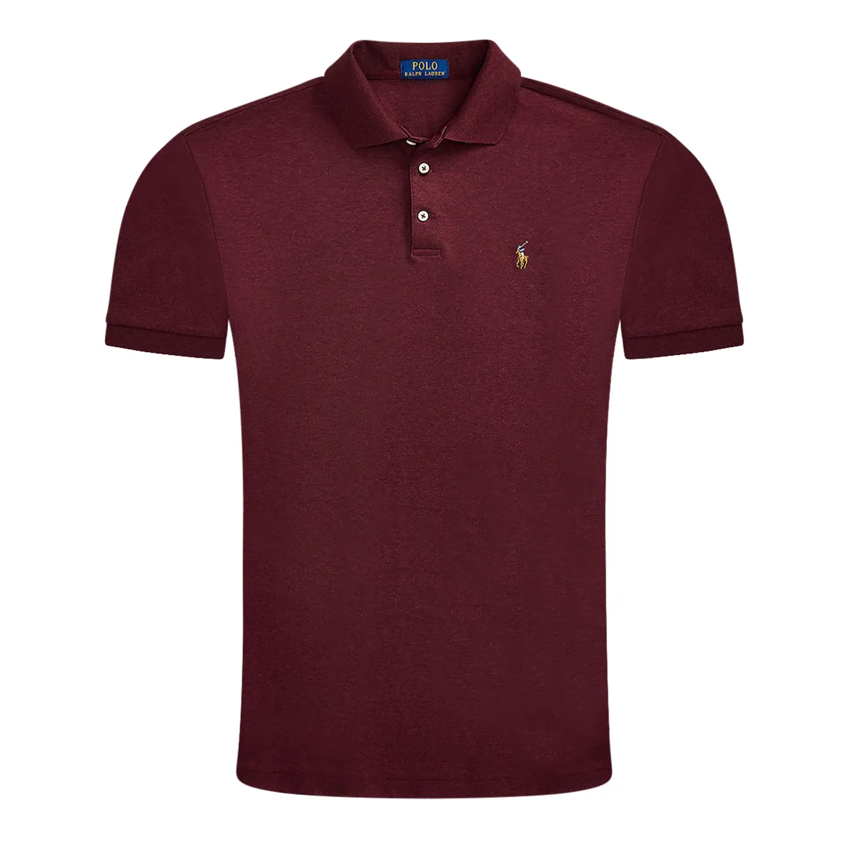 Ralph Lauren SS Pima Polo Shirt Red - 177
