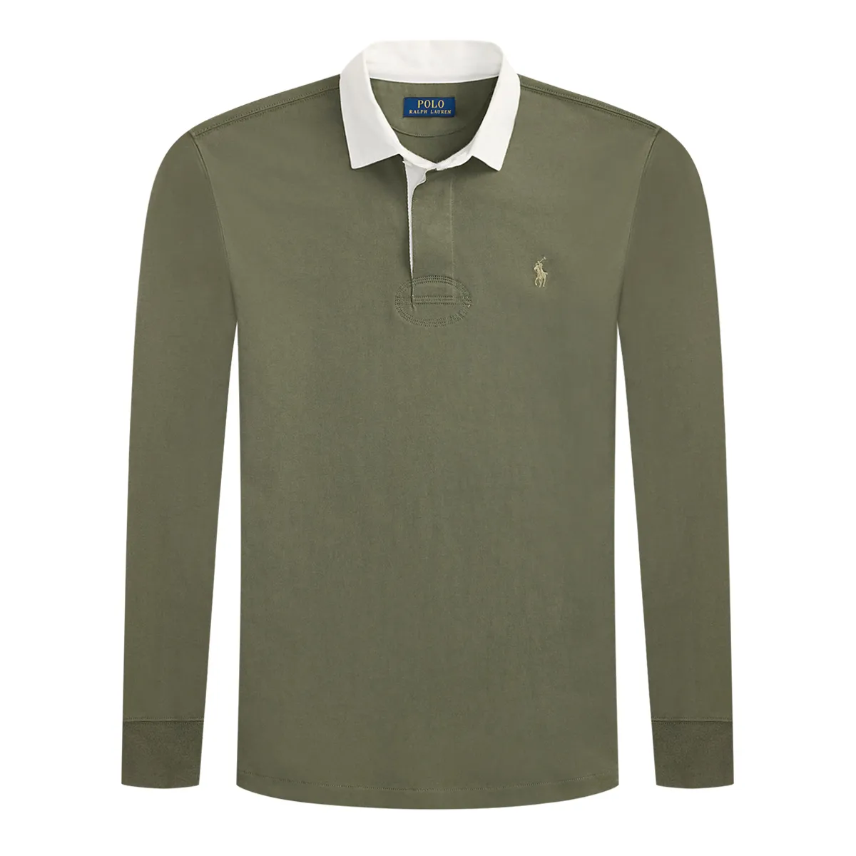 Ralph Lauren Long Sleeve Rugby Polo Green - 501