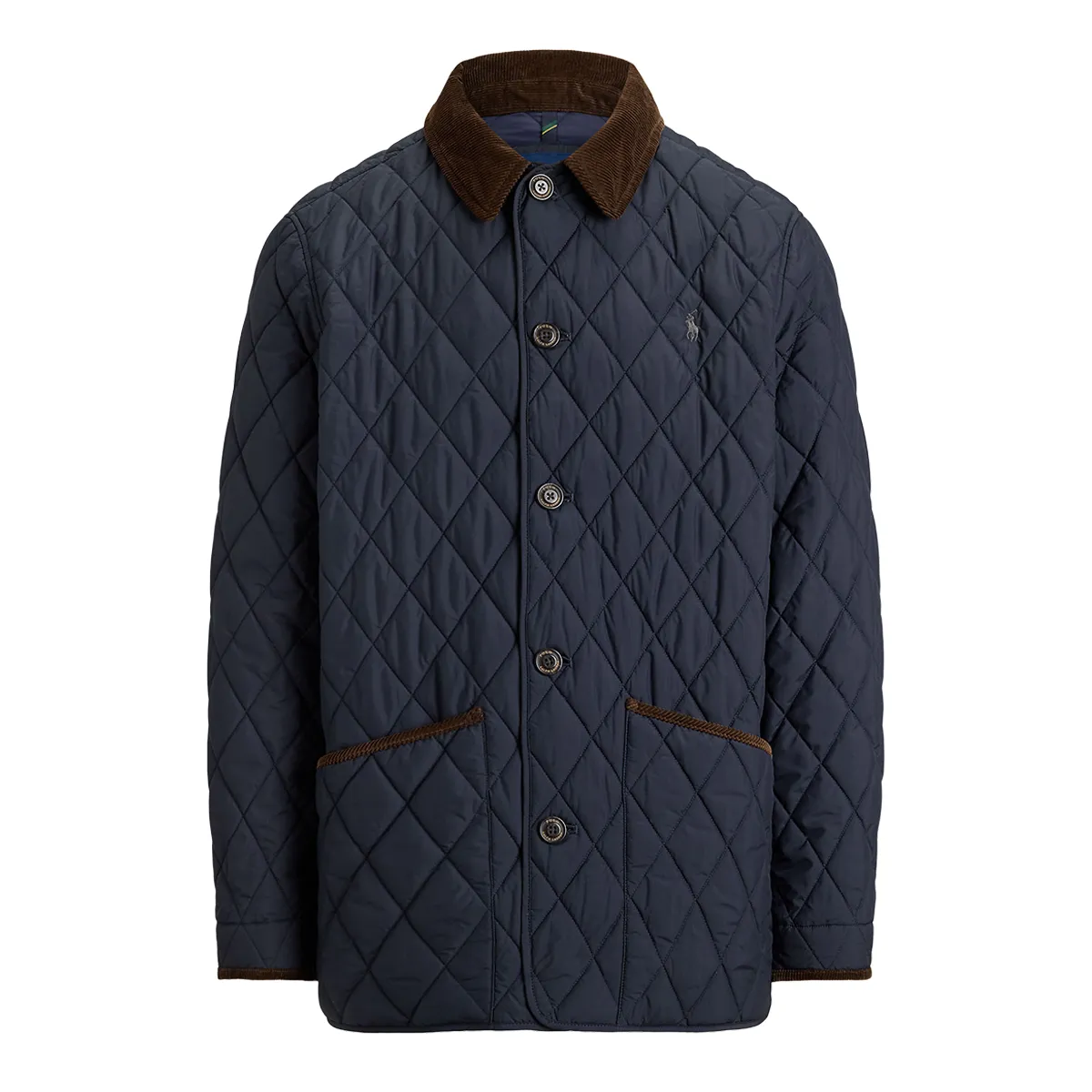 Ralph Lauren Diamond Quilted Barn Jacket Navy
