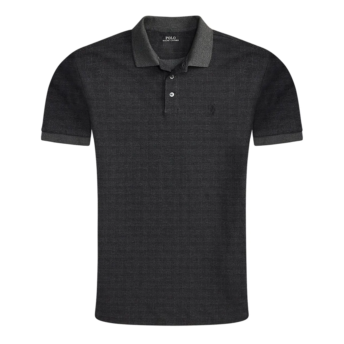 Ralph Lauren SS Small Logo Polo Shirt Grey - 004