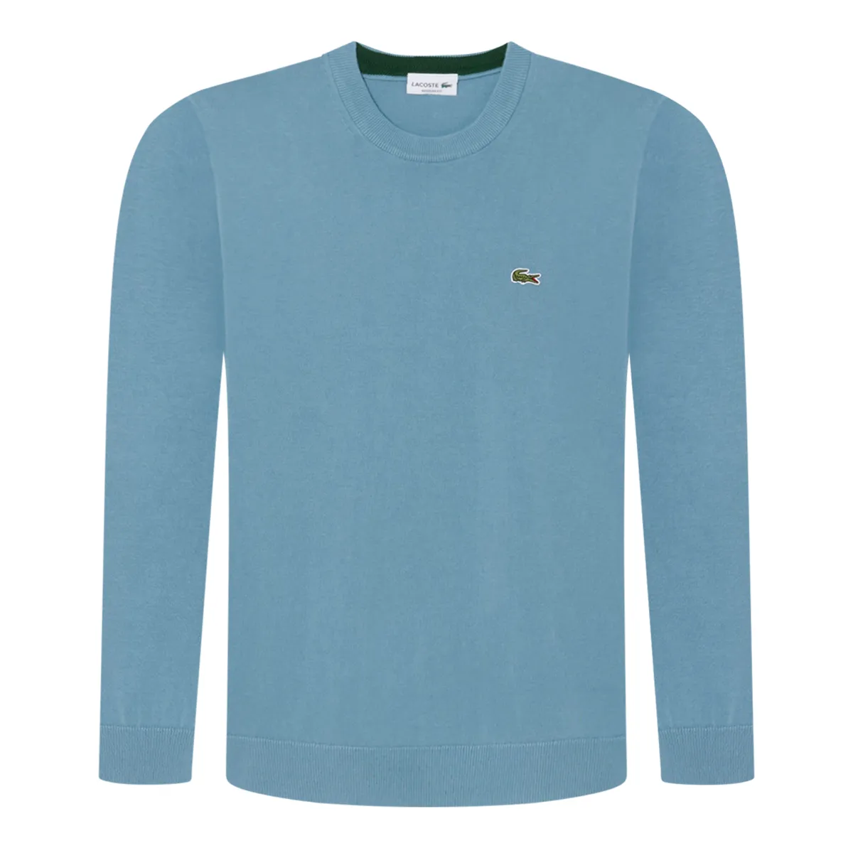 Lacoste Knit Crew Neck Sweatshirt Aral Blue