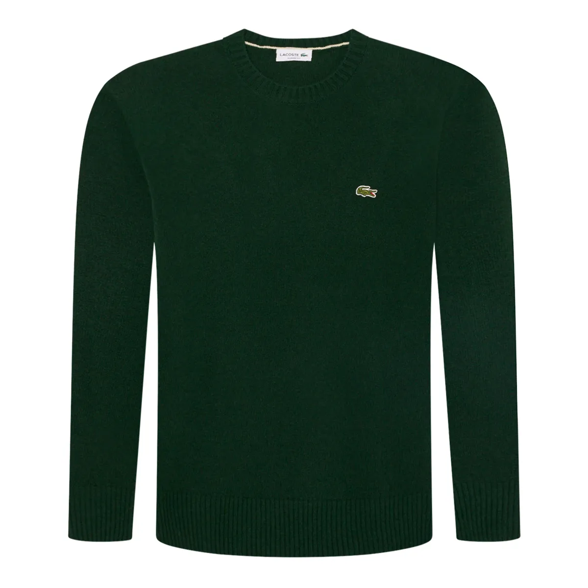 Lacoste Knit Crew Neck Sweatshirt Sinople Green