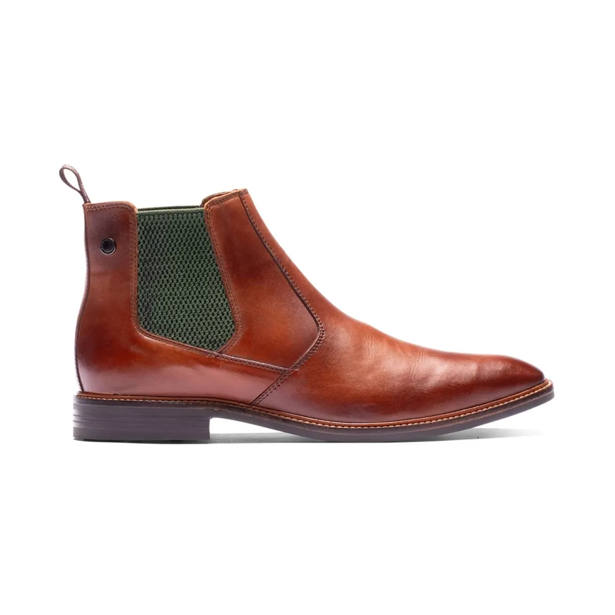 Base London Kensington Leather Boots Tan