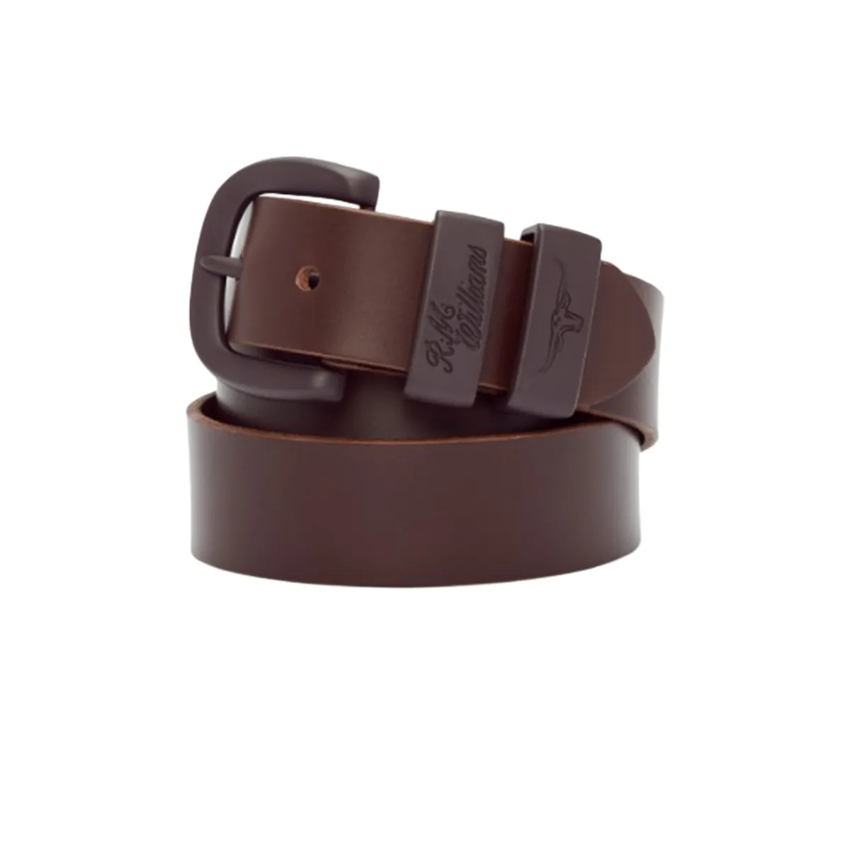 R.M.Williams Drover Belt Chocolate AW26