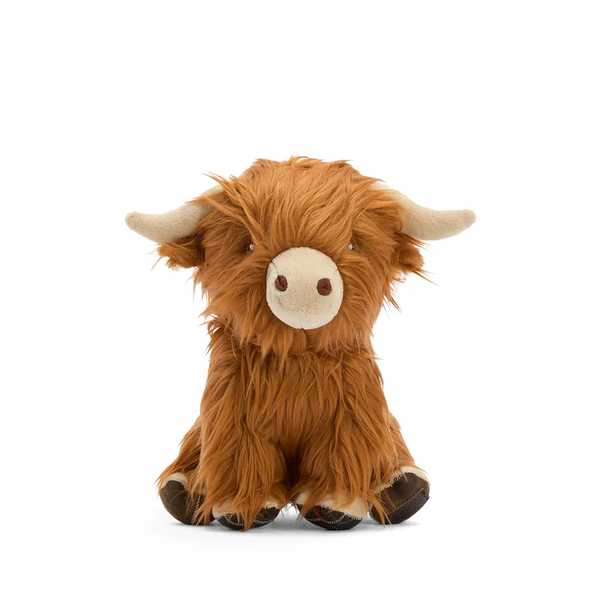 Barbour Highland Cow Toy Brown