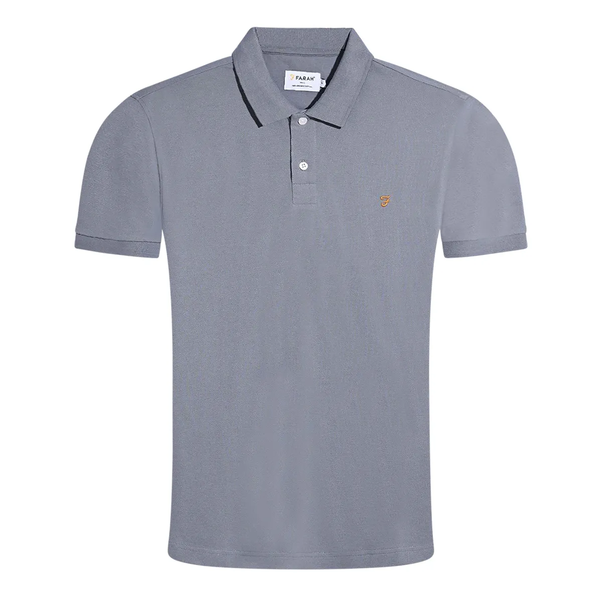 Farah SS Cunningham Polo Shirt Icelandic