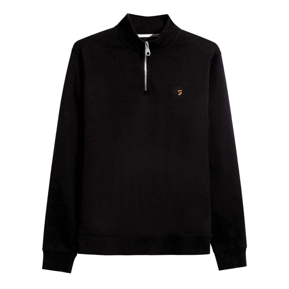 Farah Arnold Quarter Zip Sweatshirt Black