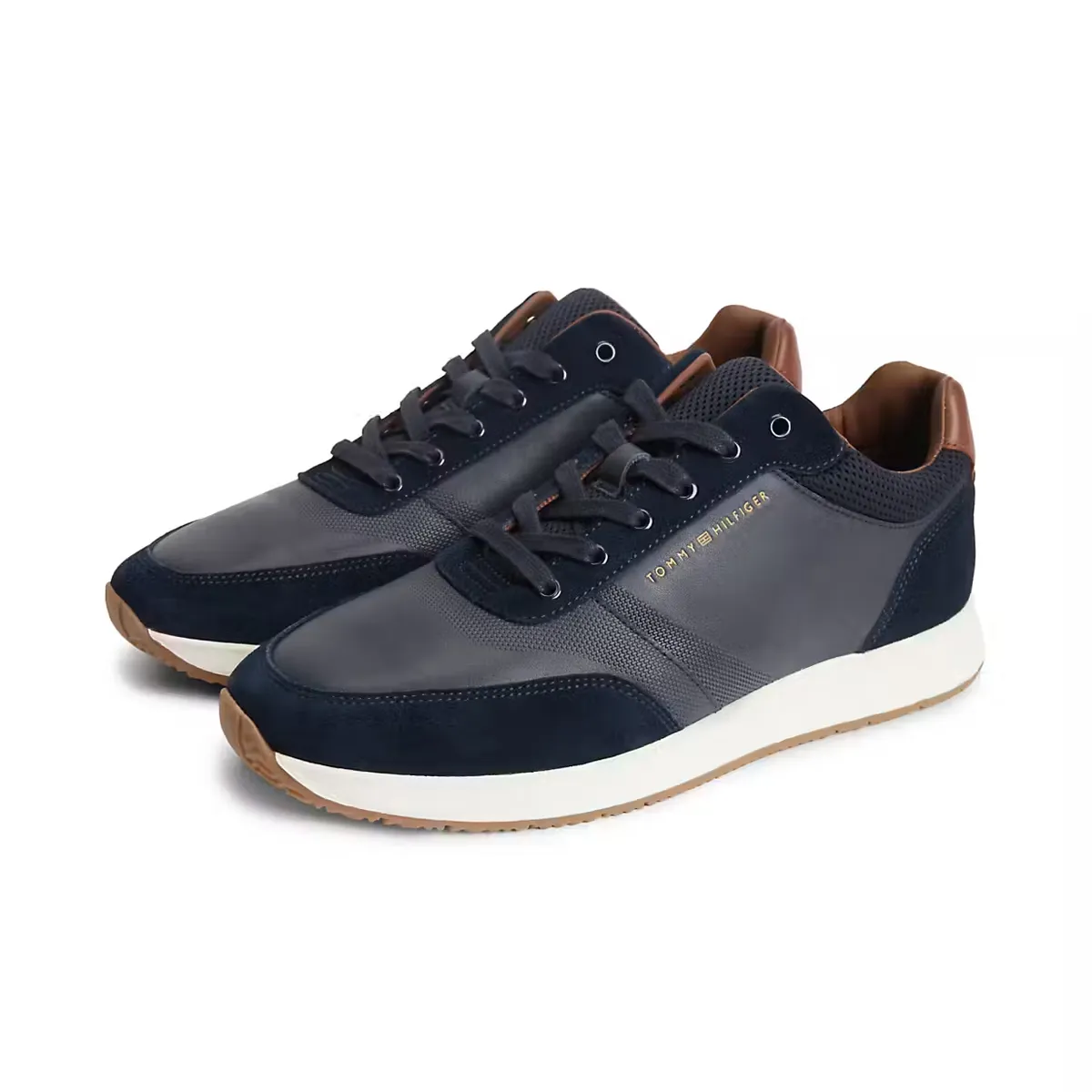 Tommy Hilfiger Dressy Runner Suede Desert Sky