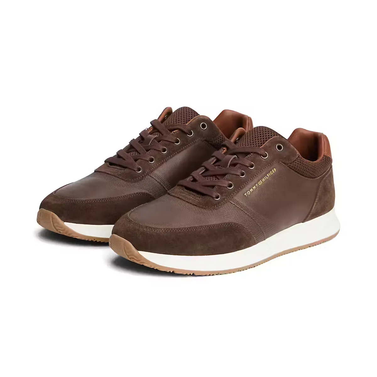 Tommy Hilfiger Dressy Runner Suede Cocoa - GT6
