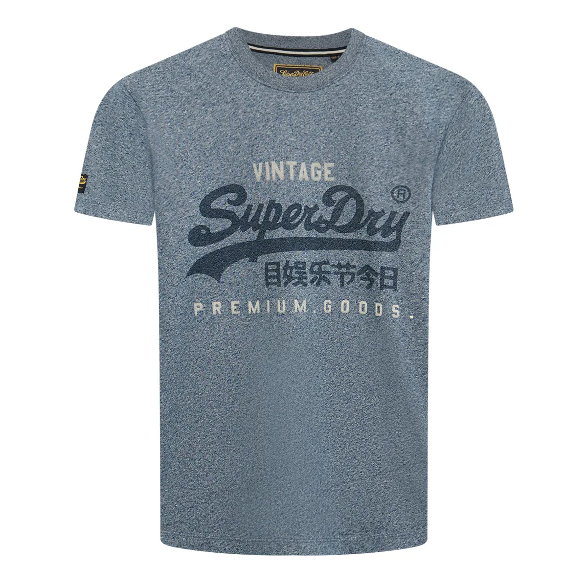 Superdry VL Heritage Relaxed T-Shirt Denim Blue