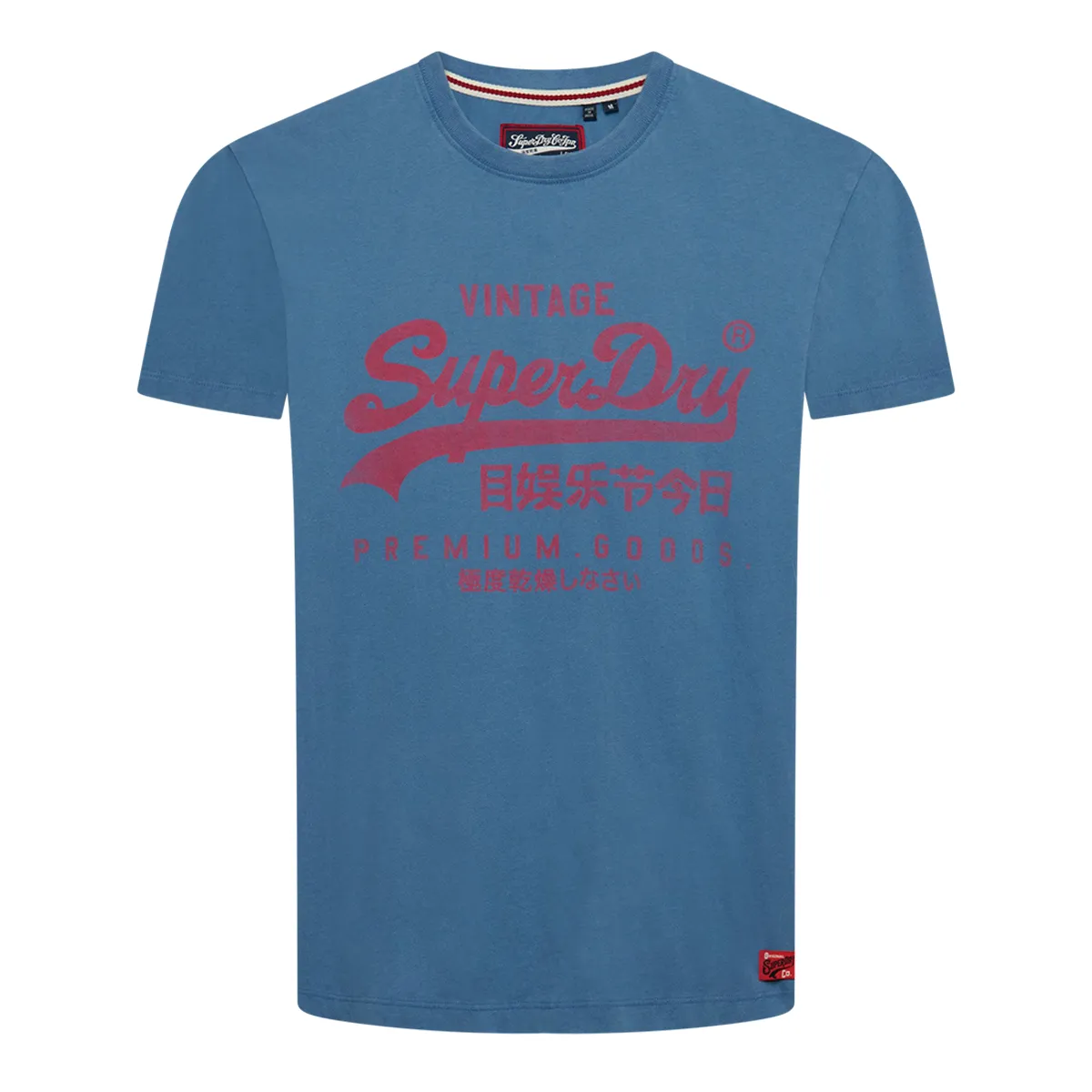 Superdry VL Heritage Relaxed T-Shirt Wedge Blue