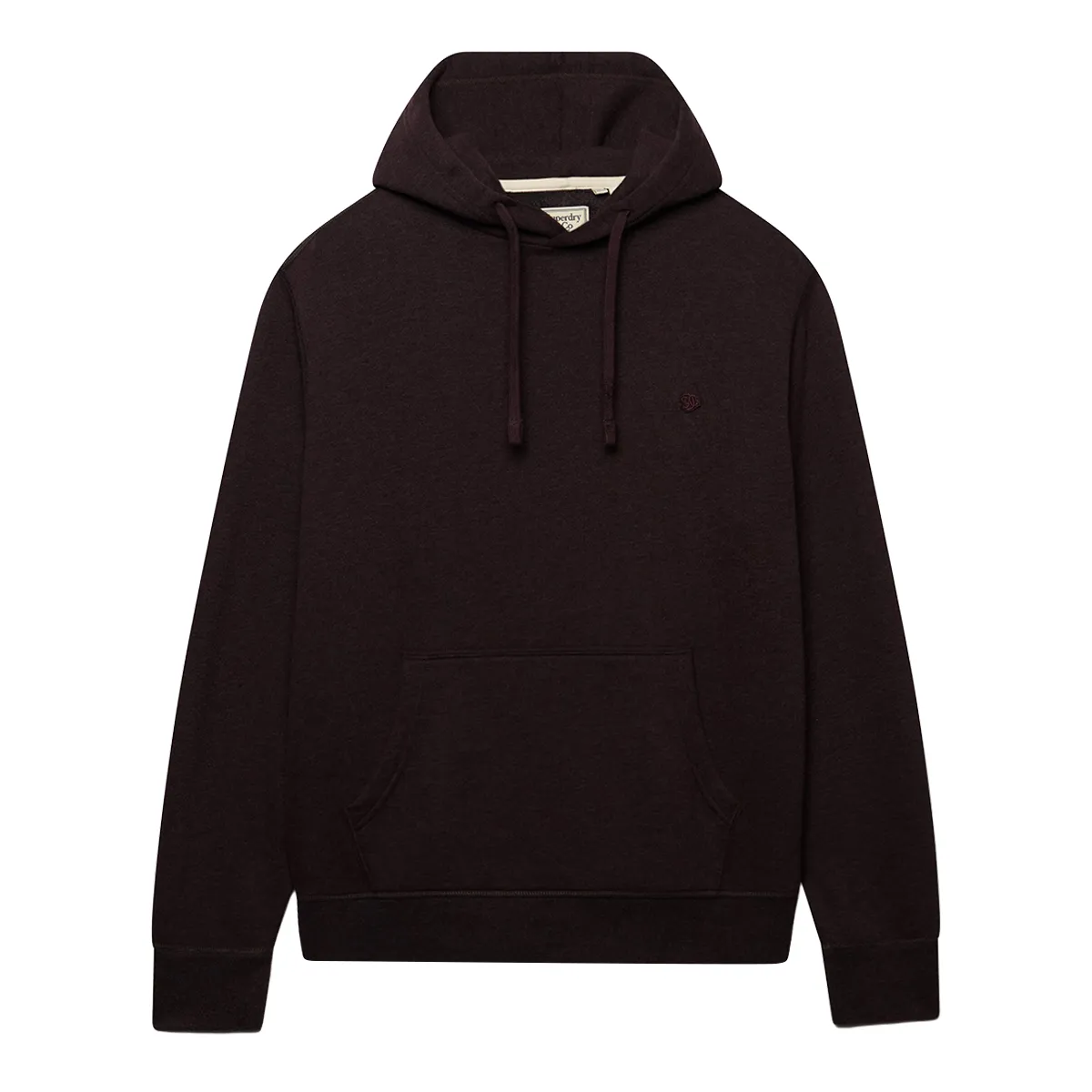 Superdry Ess SDCO Logo Hoodie Port Marl