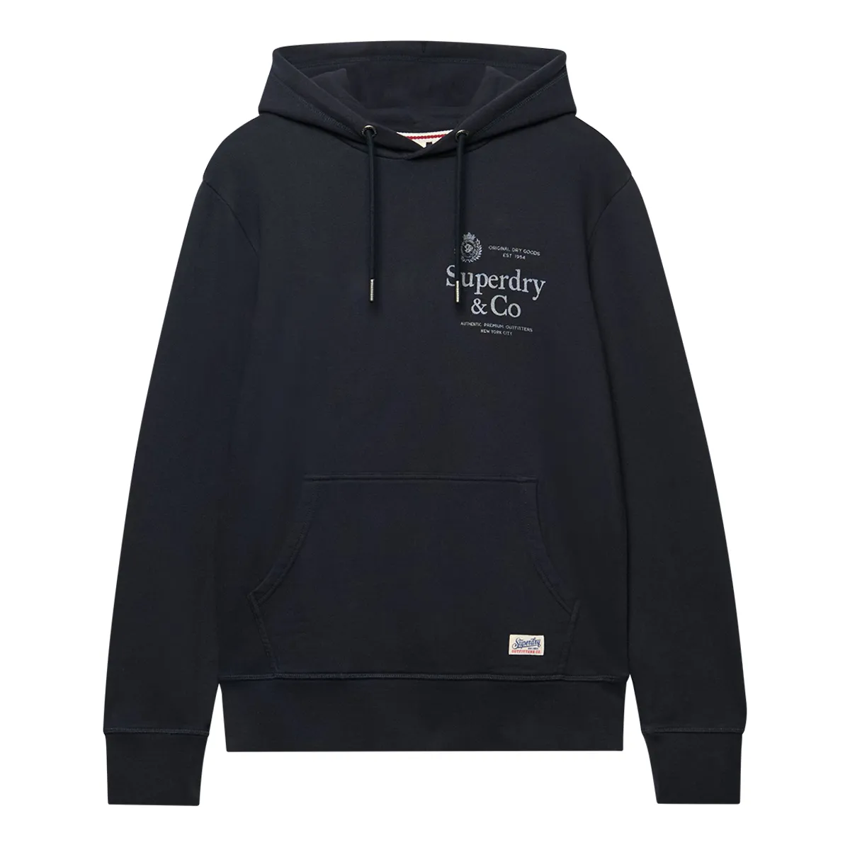 Superdry 1954 Company Relaxed Hoodie Dark Navy