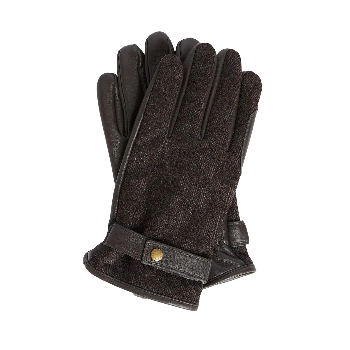 Barbour Barlow Waterproof Gloves Brown