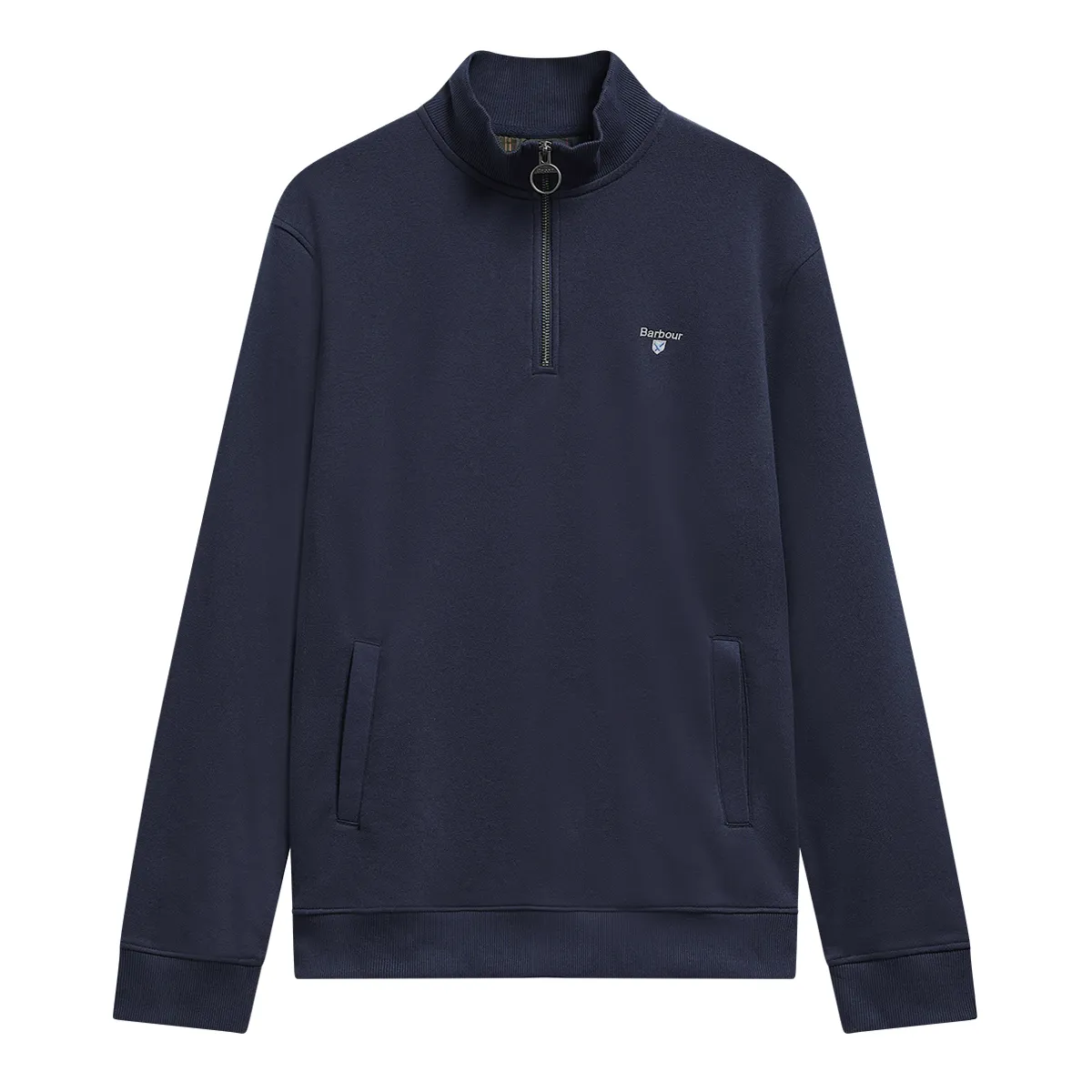 Barbour Desmond Half Zip Sweatshirt Navy AW26