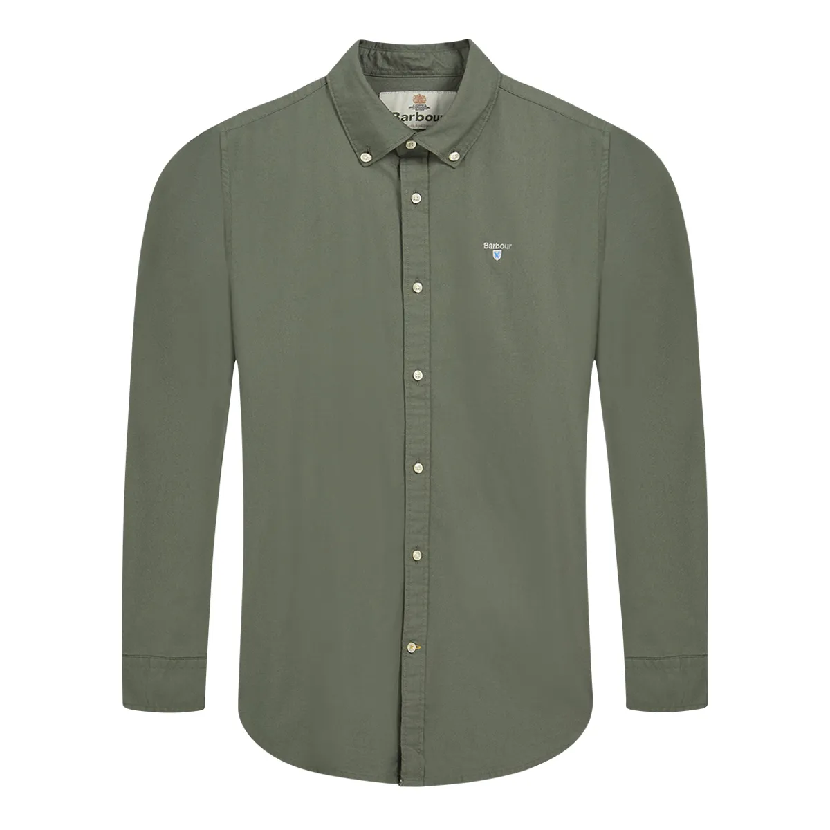 Barbour LS Oxtown Tailored Shirt Agave Green