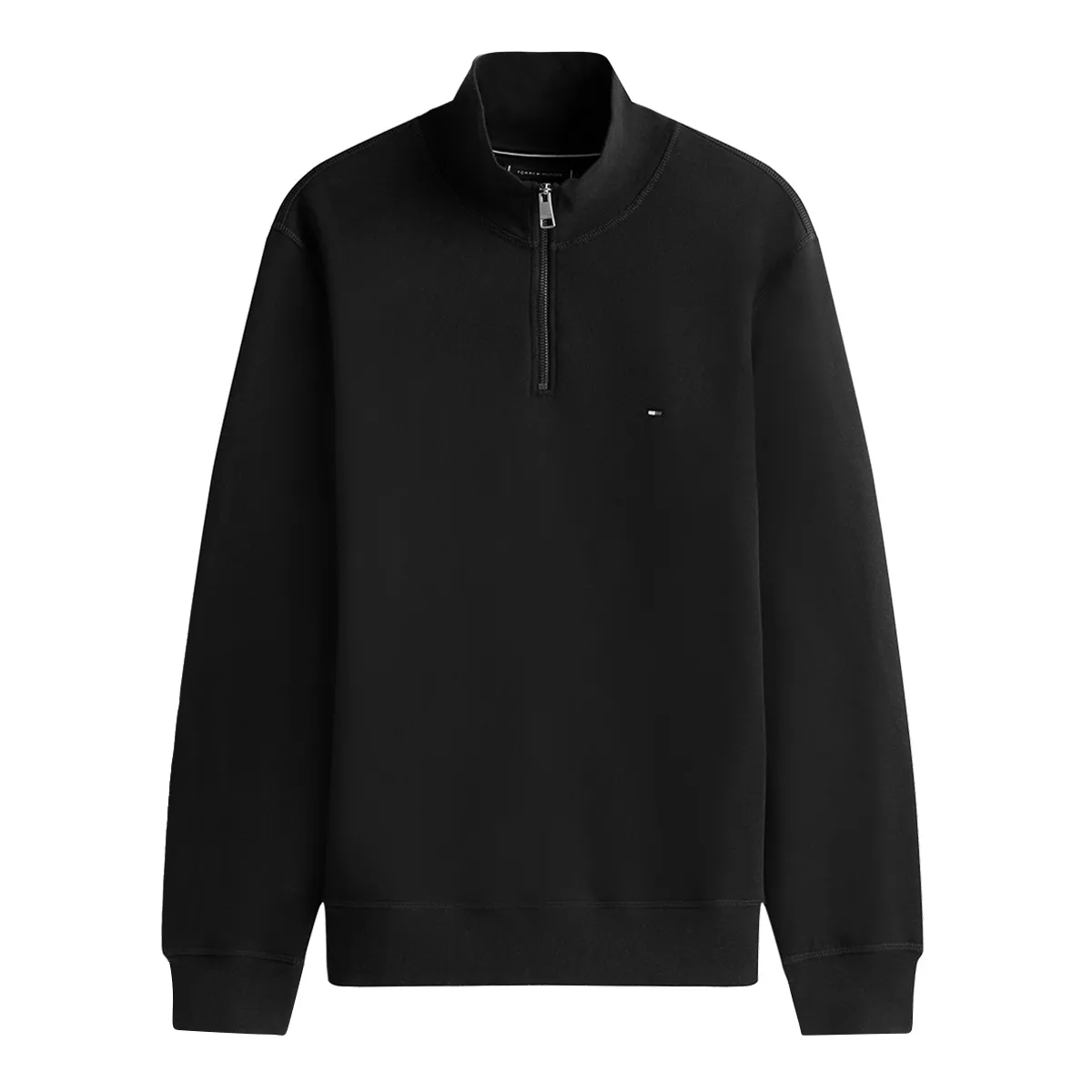 Tommy Hilfiger Ess Fleece Qtr Zip Black