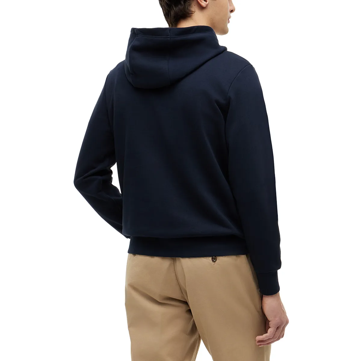 Tommy Hilfiger Script Flag Hoodie Desert Navy AW26 - Ejmenswear Store