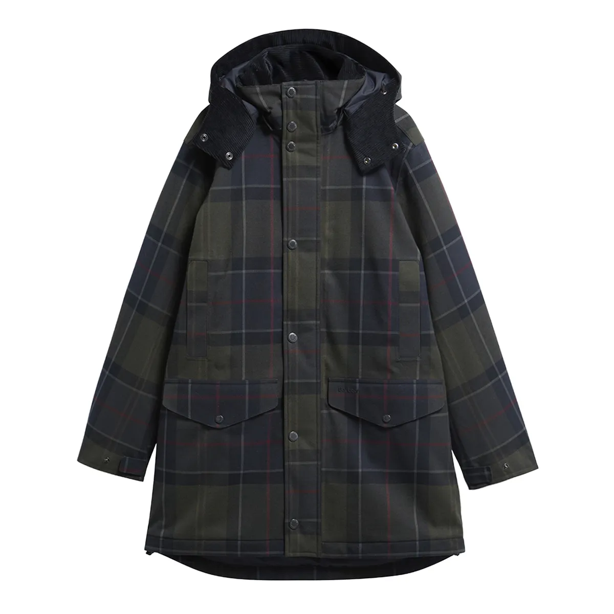 Barbour Lonnen Waterproof Jacket Tartan