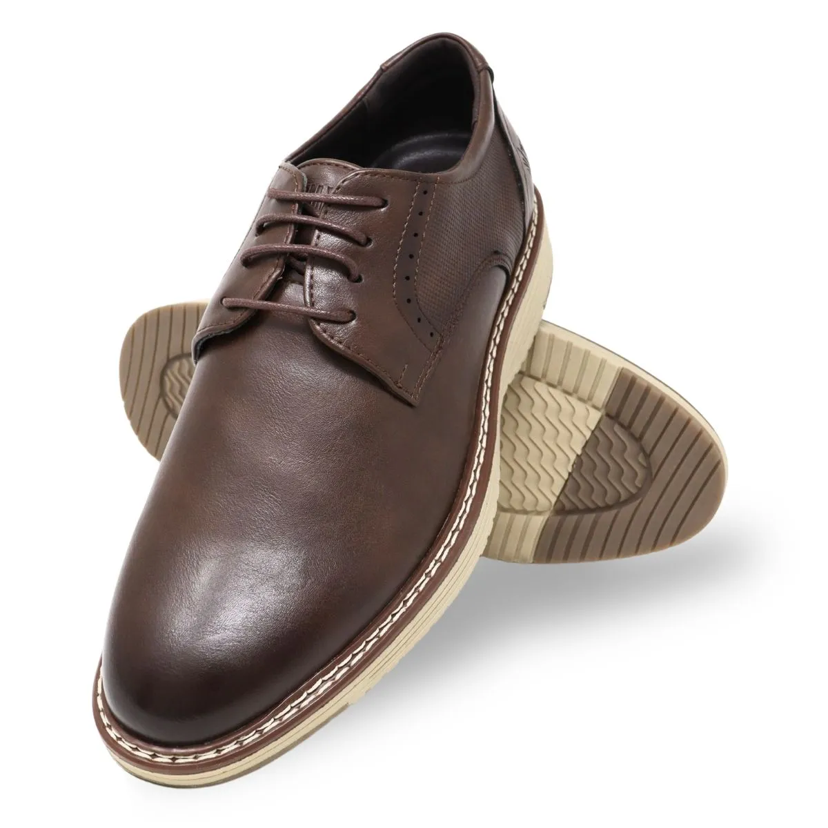 Ninety78 Laced Casual Shoe Brown