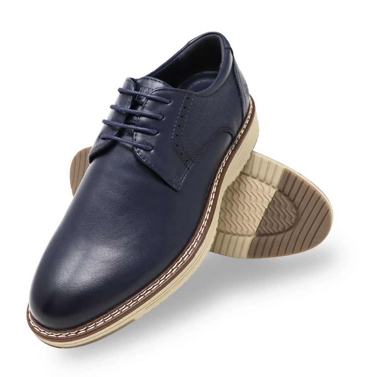 Ninety78 Laced Casual Shoe Navy