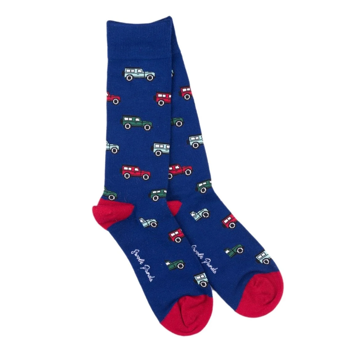 Swole Panda 4X4 Off Roader Socks Blue