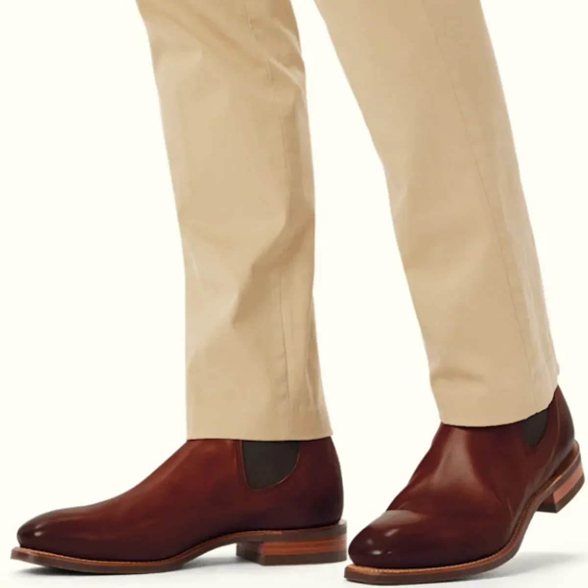 R.M.Williams Burnished Caftsman Boot Dark Tan