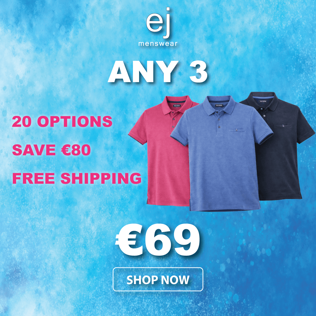 3 POLOS €69