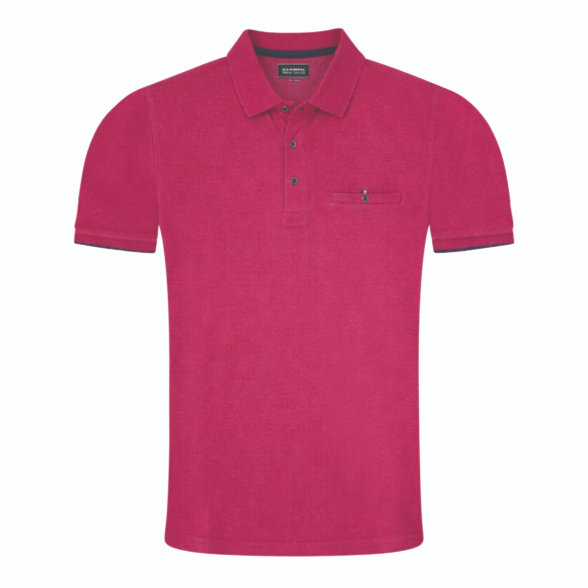 Sea Barrier Pocket Polo Dark Pink