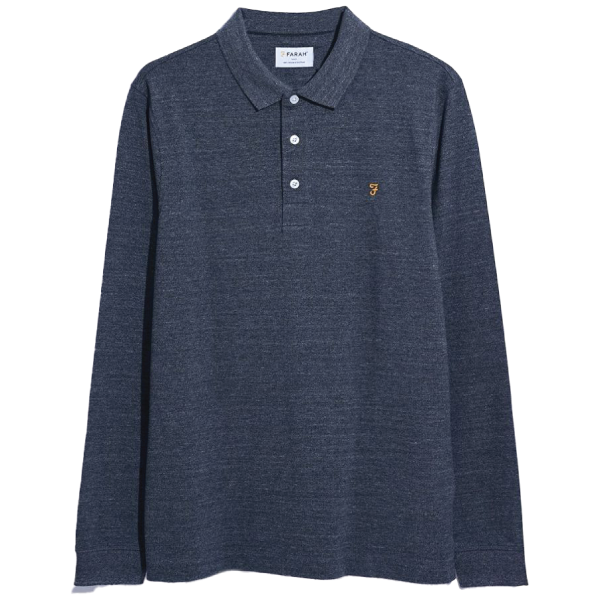 Farah merriweather long sleeve polo on sale