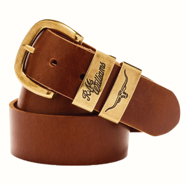 R.M.Williams Drover Belt Caramel