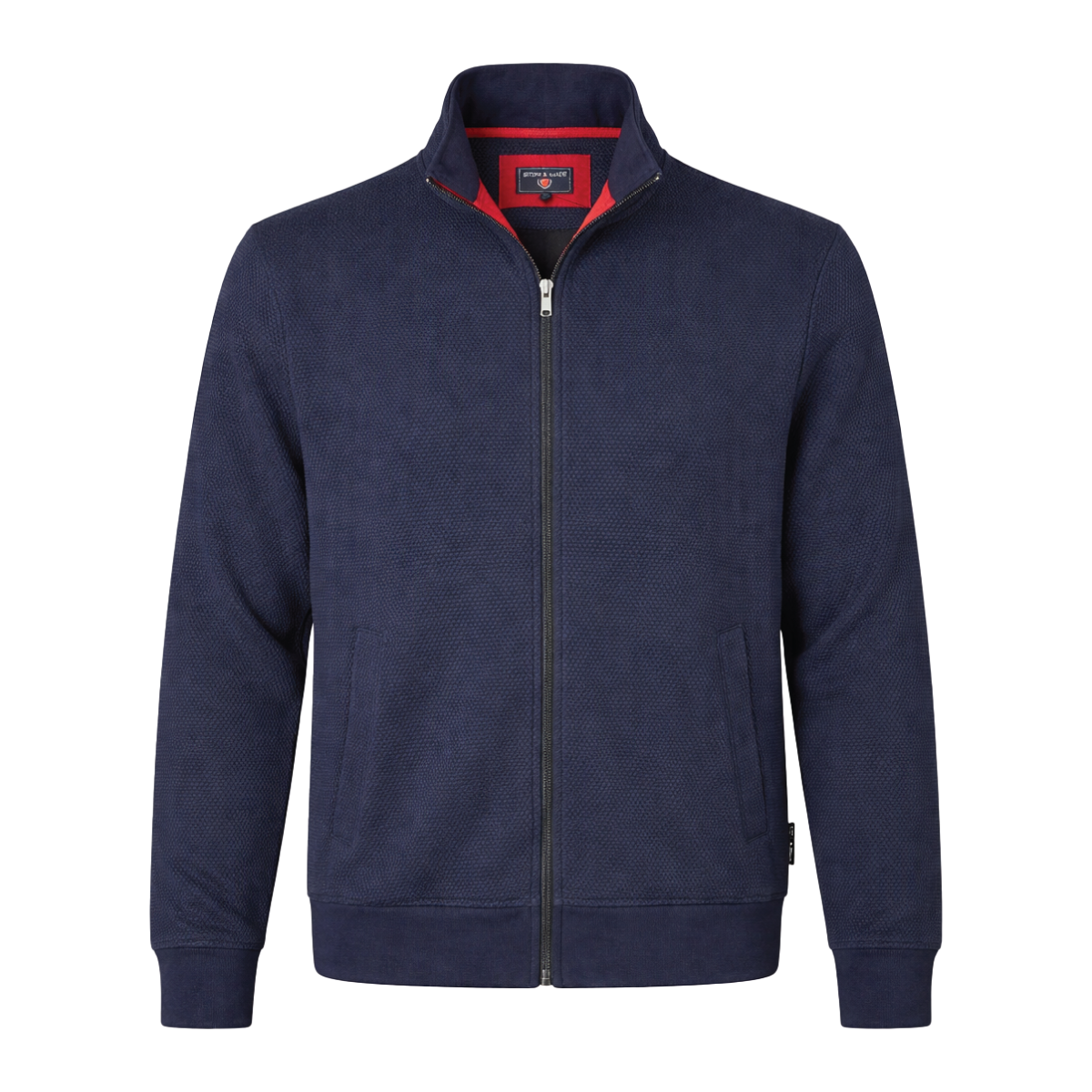 Scott & Wade Carbery Full Zip Sweat Navy