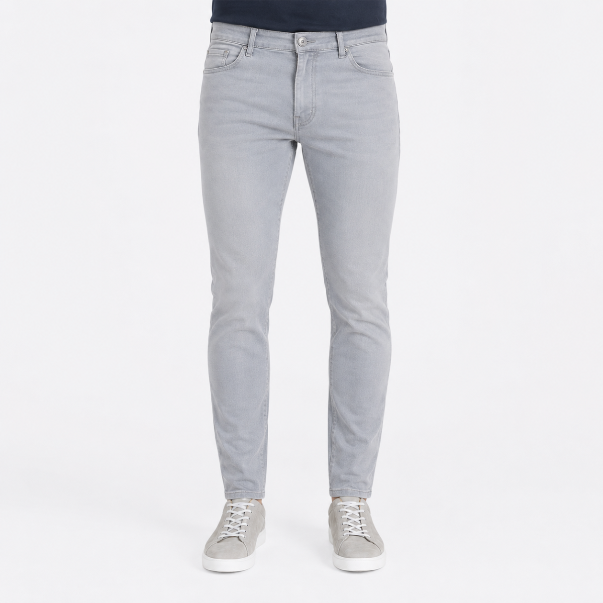 Ej Essential Slim Jeans Light Grey