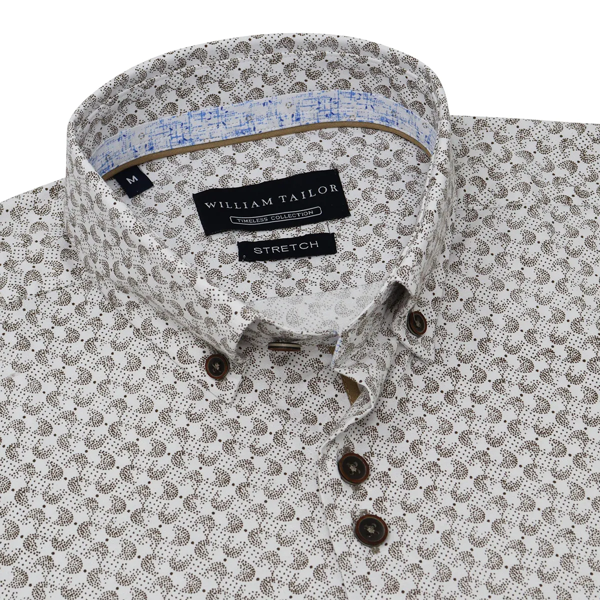 William Tailor Chris Printed Shirt Bei