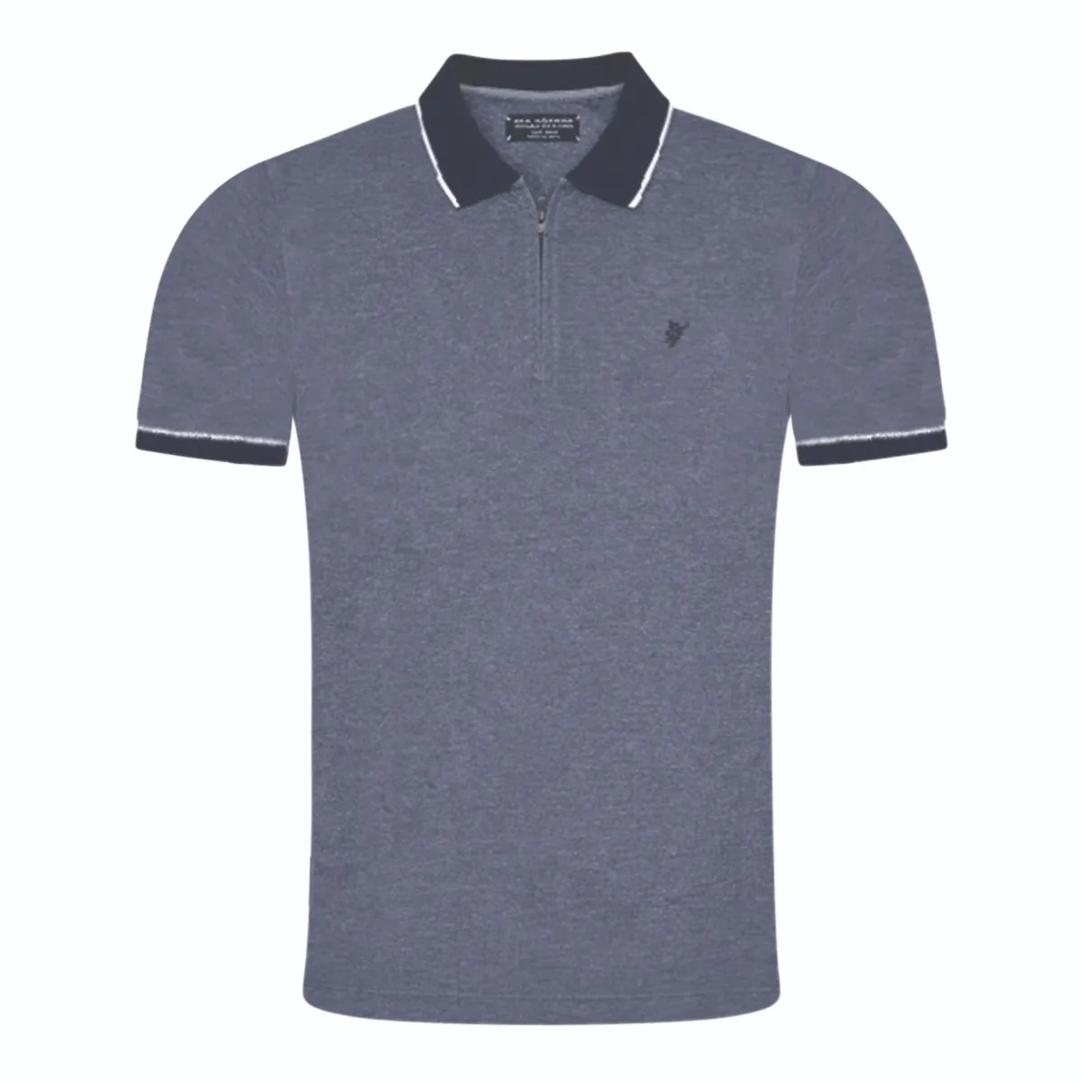 Sea Barrier Zip Polo Navy