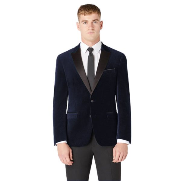 Remus Uomo Monti Velvet Jacket Navy