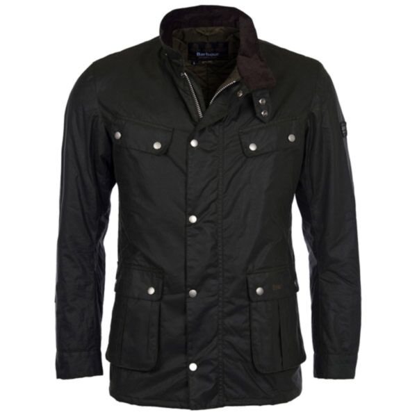 Barbour Tourer Duke Wax Jacket Sage
