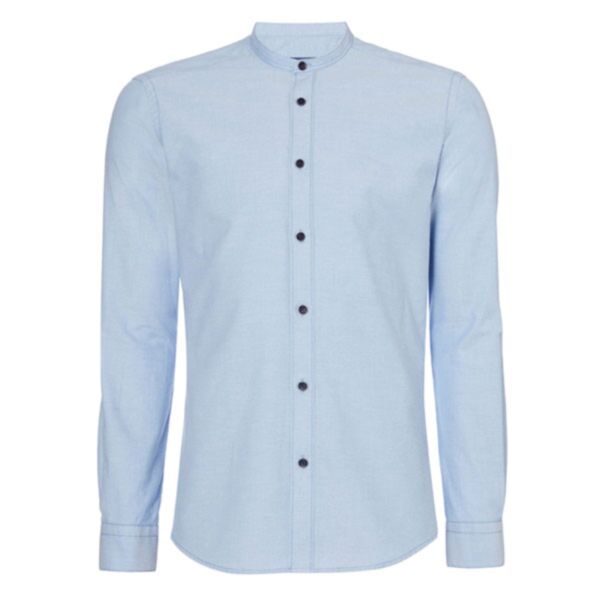 Remus Uomo Rome G-Dad Collar Shirt Blue