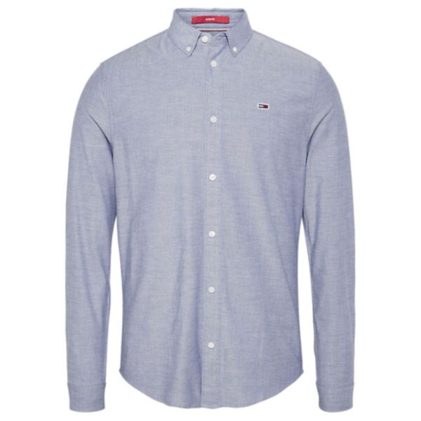 Tommy Jeans Slim Oxford Shirt Navy