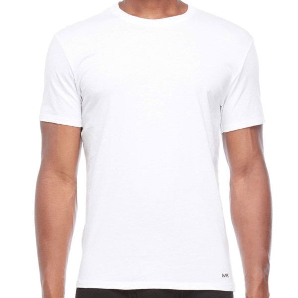 Michael Kors 3 Pack Basic Crew Tee White