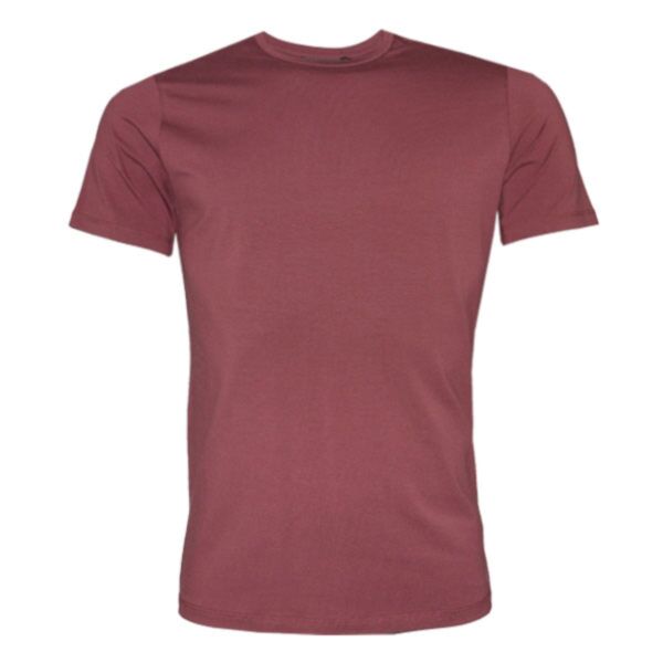 Remus Uomo Plain T-Shirt In Plum